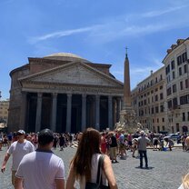 The Pantheon Casually walked past The Pantheon