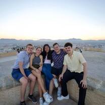 Watched the sunset in el Castillo de Santa Barbara