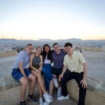 Watched the sunset in el Castillo de Santa Barbara