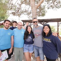 camp leaders, program coordinator, and program leader