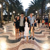 Spent our last night at la Explanada