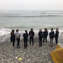 This is in Lima after having walk around in Barranco.