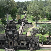View at the Angkor Temples