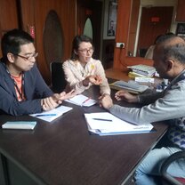 discussion with supervisor