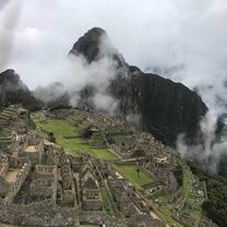 Machu Picchu Walking one of the new seven wonders of the world, and learning the history behind the Inc People.