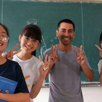 me with the students