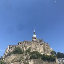 Our view as we arrived on one of our 3 big excursions!