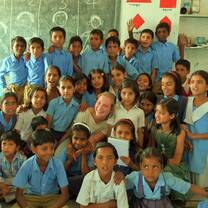 Great moments with chrminng students.
