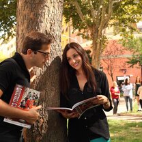 Interns in park
