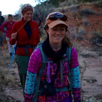 Hiking in Dominguez Canyon, Colorado.