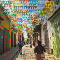 Colorful streets of Getsemani