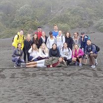 Visiting volcán Irazu!