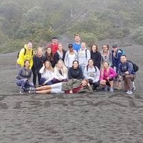 Visiting volcán Irazu!