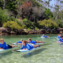 Spending a morning paddling