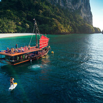 Pacific Discovery Southeast Asia Gap Year Semester through Thailand, Vietnam, Cambodia, Laos Exploring the beautiful coves in Thailand