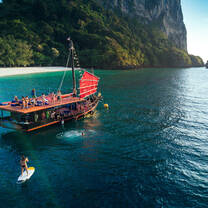 Exploring the beautiful coves in Thailand