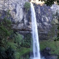 A waterfall near raglan