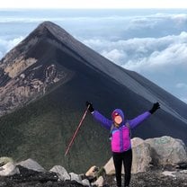 Weekend trip at volcano Acatenango