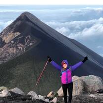 Weekend trip at volcano Acatenango