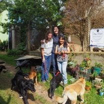 Picture together with Patty, the owner
