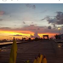 Koa Hotel at sunset