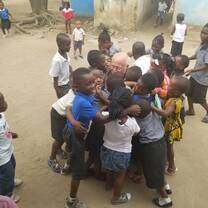 This is the children first meeting me 