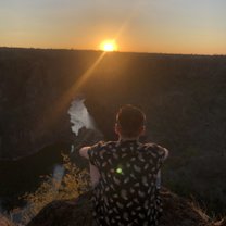 Sunsets at a hidden location
