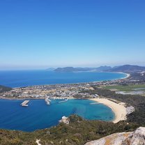 View of Itoshima beach from 200m 