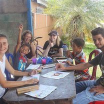 PEP CENTRO afternoon class during Art and Science Day