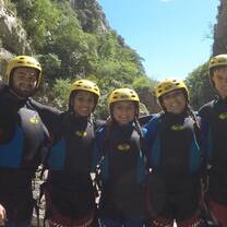 Mountain climbing in croatia 