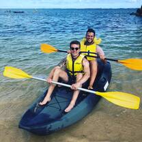 First time kayaking for me