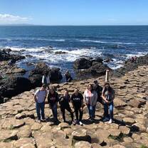 Group at Giants Causeway