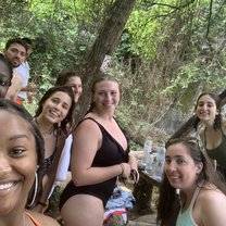Excursion to Mt. Olympus - lagoon in the mountain