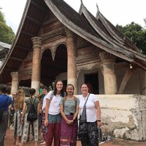 Visiting a temple