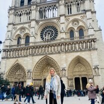 Notre Dame Notre Dame just after Christmas at the start of the spring semester.