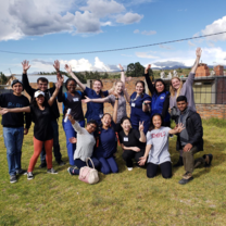 Our volunteer group having fun with our wonderful staff in Huancayo! 