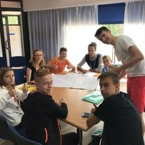 Angloville creative time- preparing a presentation on a chosen topic to advertise on a billboard 