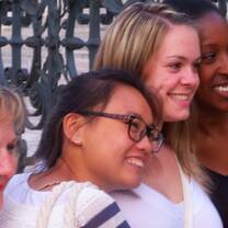 Happy faces on excursion