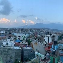 View from the Hostel 