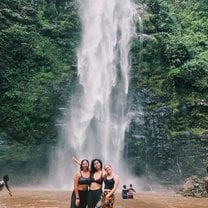 The waterfalls!
