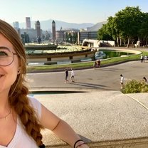 City view of Parc de Montjuic, Barcelona