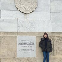 At the signal hill, top of Dunedin.