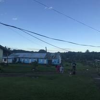View from school