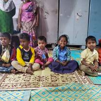 The adorable kids at Project Kodaikanal!