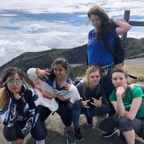 Went to a volcano