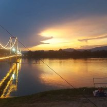 Sunset in Tak