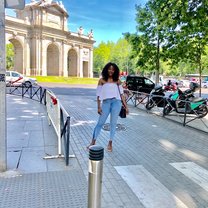 On our way to the beautiful Retiro Park