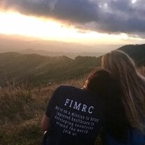 Volunteers enjoying the beautiful views of Costa Rica!