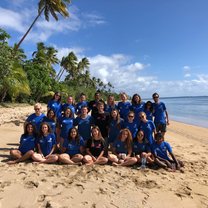 Full TP Team on the beach