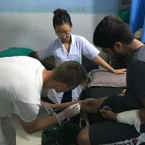 Getting new experiences in the hospital